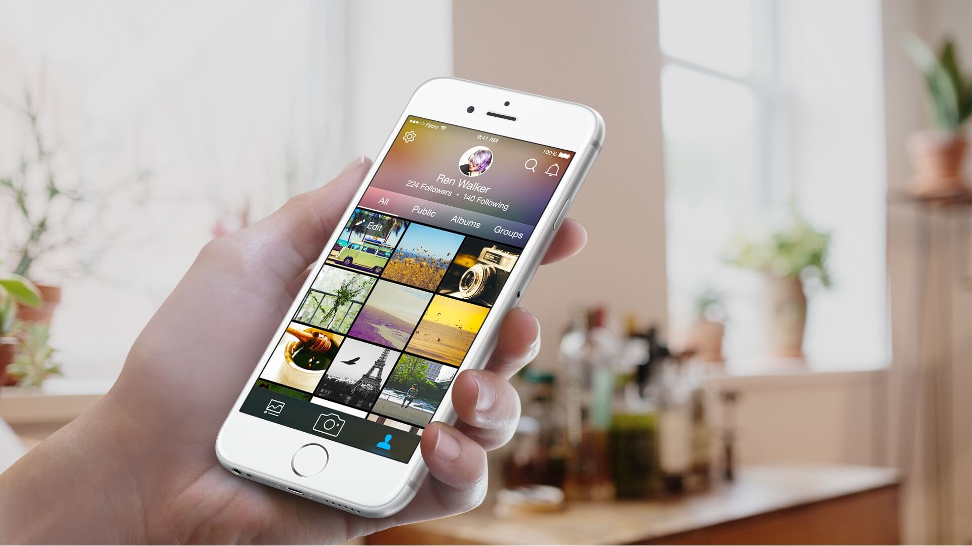 Flickr App Redesign